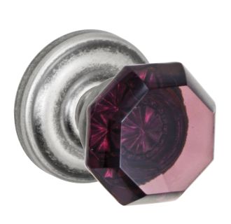 Spettro Scrivia Solid Brass Glass Privacy Door Knob Set