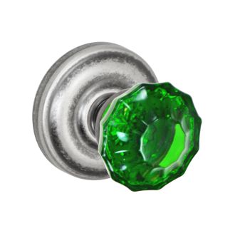 Spettro Pettine Solid Brass Glass Privacy Door Knob Set