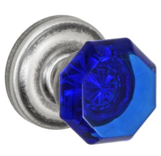 Spettro Scrivia Solid Brass Glass Privacy Door Knob Set