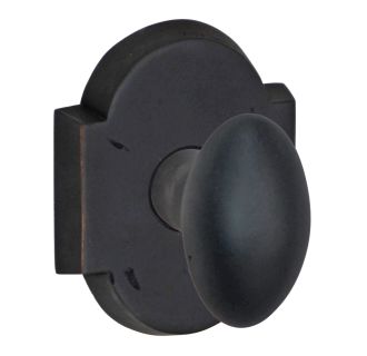 Sandcast Ellisse Solid Brass Privacy Door Knob Set