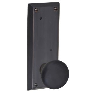 Sandcast Mezzo Solid Brass Privacy Door Knob Set