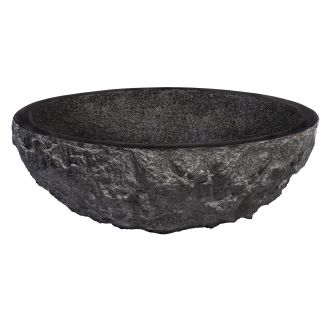 Circular 17" Granite Vessel Bathroom Sink