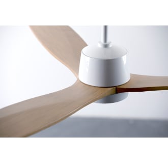 A thumbnail of the Modern Fan Co. Arbor Gloss White and Maple - Side 1