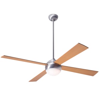 A thumbnail of the Modern Fan Co. Ball with Light Kit Brushed Aluminum with Maple Blades and Canopy