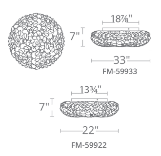 A thumbnail of the Modern Forms FM-59922 Line Drawing