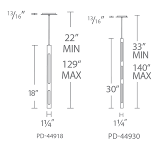 A thumbnail of the Modern Forms PD-44918 Line Drawing