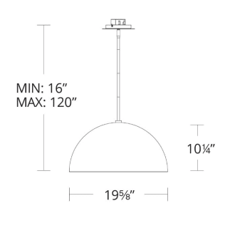 A thumbnail of the Modern Forms PD-55718 Modern Forms Yolo 20 Line