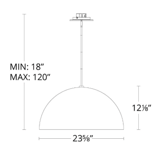 A thumbnail of the Modern Forms PD-55726 Modern Forms Yolo 24 Line