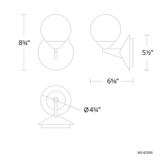 A thumbnail of the Modern Forms WS-82006 Line Drawing