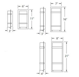 A thumbnail of the Modern Forms WS-W1616 Modern Forms WS-W1616