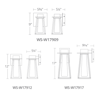 A thumbnail of the Modern Forms WS-W17917 Line Drawing
