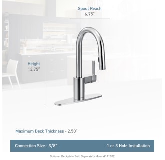 A thumbnail of the Moen 5965 Moen-5965-Lifestyle Specification View