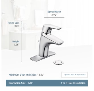 A thumbnail of the Moen 6810 Moen-6810-Lifestyle Specification View
