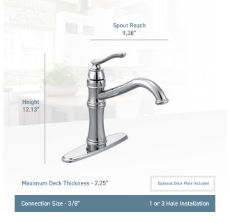 A thumbnail of the Moen 7240 Moen-7240-Lifestyle Specification View