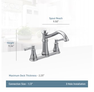 A thumbnail of the Moen 7250 Moen-7250-Lifestyle Specification View