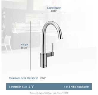 A thumbnail of the Moen 7365 Moen-7365-Lifestyle Specification View