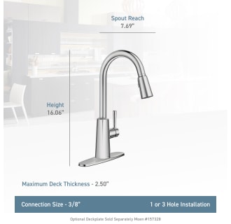 A thumbnail of the Moen 7402 Moen-7402-Lifestyle Specification View