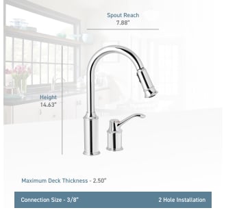A thumbnail of the Moen 7590 Moen-7590-Lifestyle Specification View