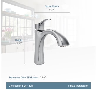A thumbnail of the Moen 9125 Moen-9125-Lifestyle Specification View