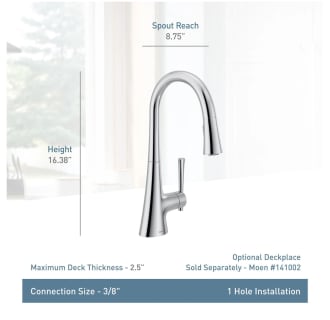 A thumbnail of the Moen 9126 Alternate View