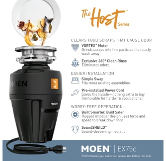 A thumbnail of the Moen EX75C Alternate Image