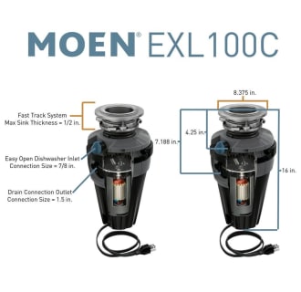 A thumbnail of the Moen EXL100C Alternate View