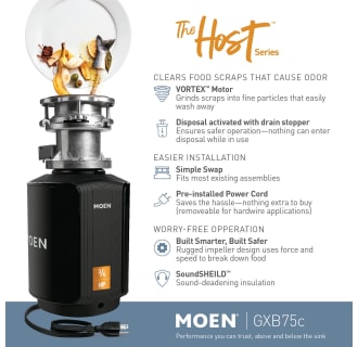 A thumbnail of the Moen GXB75C Alternate Image