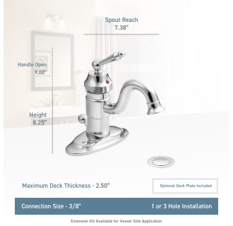 A thumbnail of the Moen S411 Moen-S411-Lifestyle Specification View