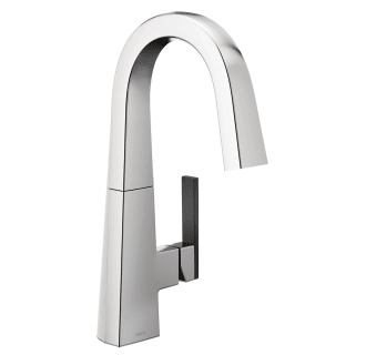 A thumbnail of the Moen S55005 Chrome Faucet with Matte Black Handle