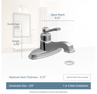 A thumbnail of the Moen S6202 Moen-S6202-Lifestyle Specification View