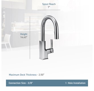 A thumbnail of the Moen S62308 Moen-S62308-Lifestyle Specification View