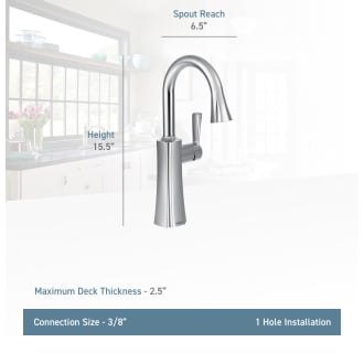 A thumbnail of the Moen S62608 Moen-S62608-Lifestyle Specification View