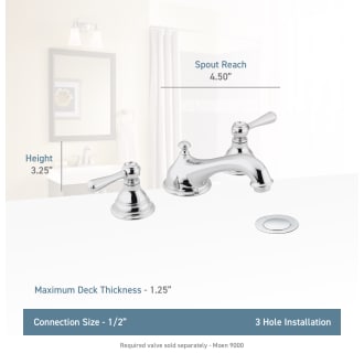 A thumbnail of the Moen T6105 Moen-T6105-Lifestyle Specification View