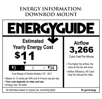 Outdoor Ceiling Fan with Integrated LED 