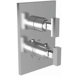 3H994LTRS10 by Newport Brass - Satin Bronze - PVD 3/4 Round Thermostatic  Trim Plate with Handle