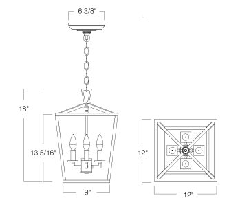 A thumbnail of the Norwell Lighting 1080 Dimensional Drawing