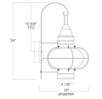 A thumbnail of the Norwell Lighting 1512 Dimensional Drawing