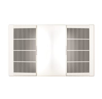 NuTone 765H80L White 80 CFM 2 Sone Ceiling Mounted Exhaust Fan With Heater  and LED Light - VentingDirect.com