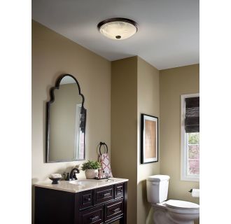 Nutone 772rbnt Oil Rubbed Bronze 80 Cfm 2 Sone Ceiling Mounted Energy Star Rated And Hvi Certified Decorative Bath Fan With Light And Domed Alabaster Glass Shade Faucetdirect Com