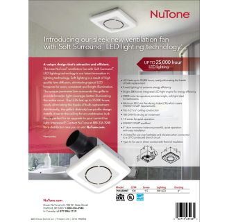 A thumbnail of the NuTone 791LEDNT Alternate View