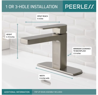 A thumbnail of the Peerless P1519LF-0.5 Alternate Image