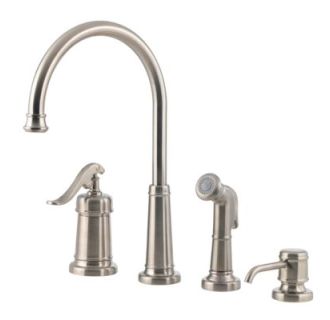 Pfister LG26-4YPY Tuscan Bronze Ashfield Kitchen Faucet ...