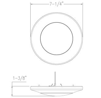 A thumbnail of the Progress Lighting P810014-30 Progress Emblem 7 Line