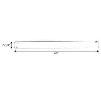 A thumbnail of the Progress Lighting P2607 Line Drawing