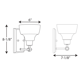 A thumbnail of the Progress Lighting P300039 Line Drawing