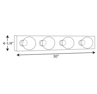 A thumbnail of the Progress Lighting P3115 Line Drawing