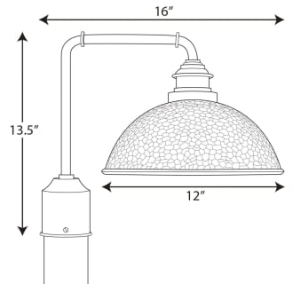 A thumbnail of the Progress Lighting P540032 Englewood Post Light Line Drawing