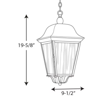 A thumbnail of the Progress Lighting P550001 Line Drawing