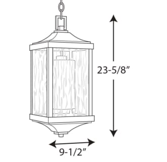 A thumbnail of the Progress Lighting P550003 Line Drawing