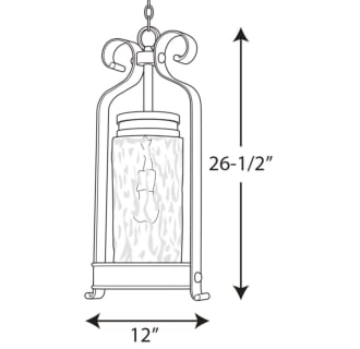 A thumbnail of the Progress Lighting P550027 Line Drawing